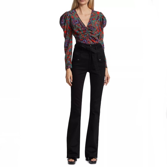 NEW VERONICA BEARD PAISLEY PRINT TOP - Picture 11 of 11